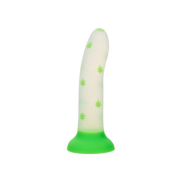 Glow Stick Leaf Glow-in-the-Dark Dildo on Sale