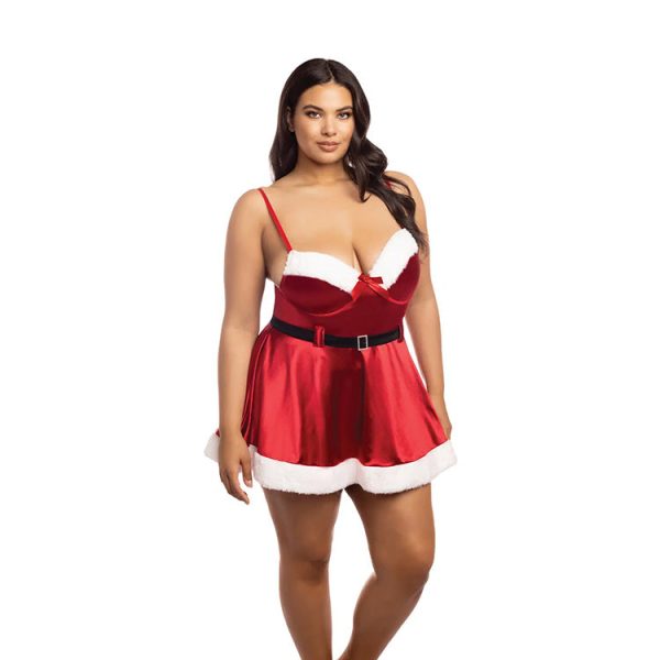 Holiday Vixen Velvet Babydoll Online now - Image 3